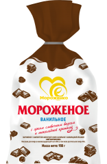 Ванильное мороженое с школадной крошкой, ТМ «Мое Мороженко» ЗМЖ 8%