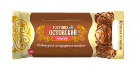 Пломбир весовой «Ростовский ГОСТовский» шоколадный со сгущенным молоком, колбаса
