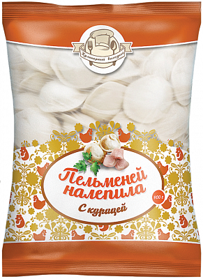 «Пельменей налепила» с курочкой
