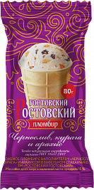 Пломбир ванильный чернослив-курага, ТМ "Ростовский ГОСТовский"